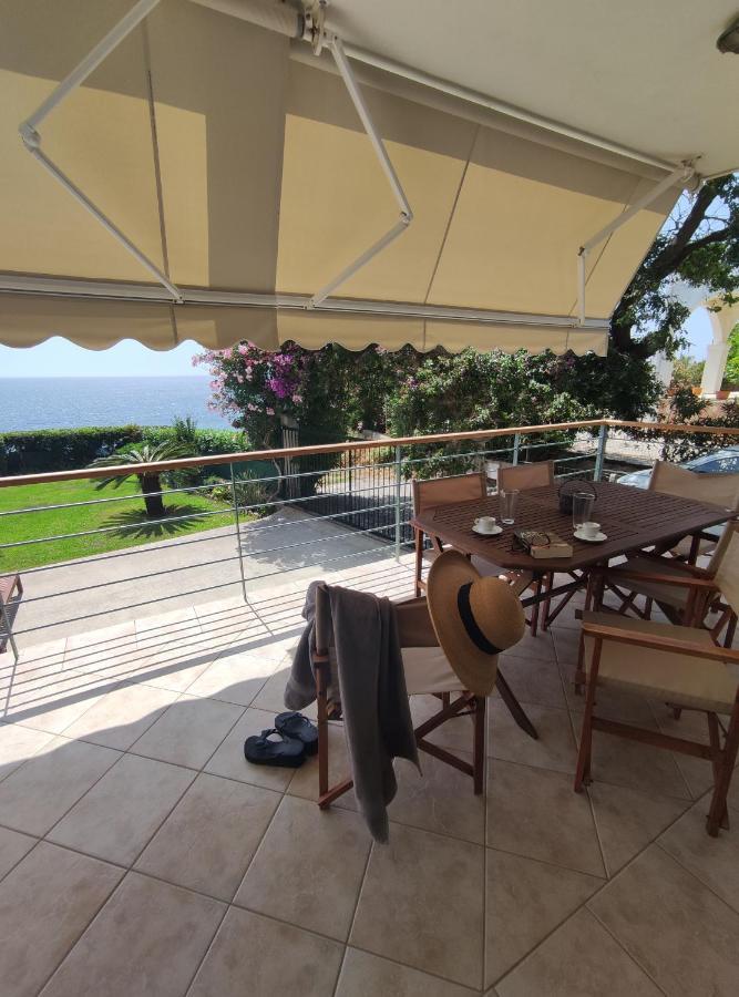 Oikia Eleanthi - Beachfront Garden Home! Mytikas  Exterior foto